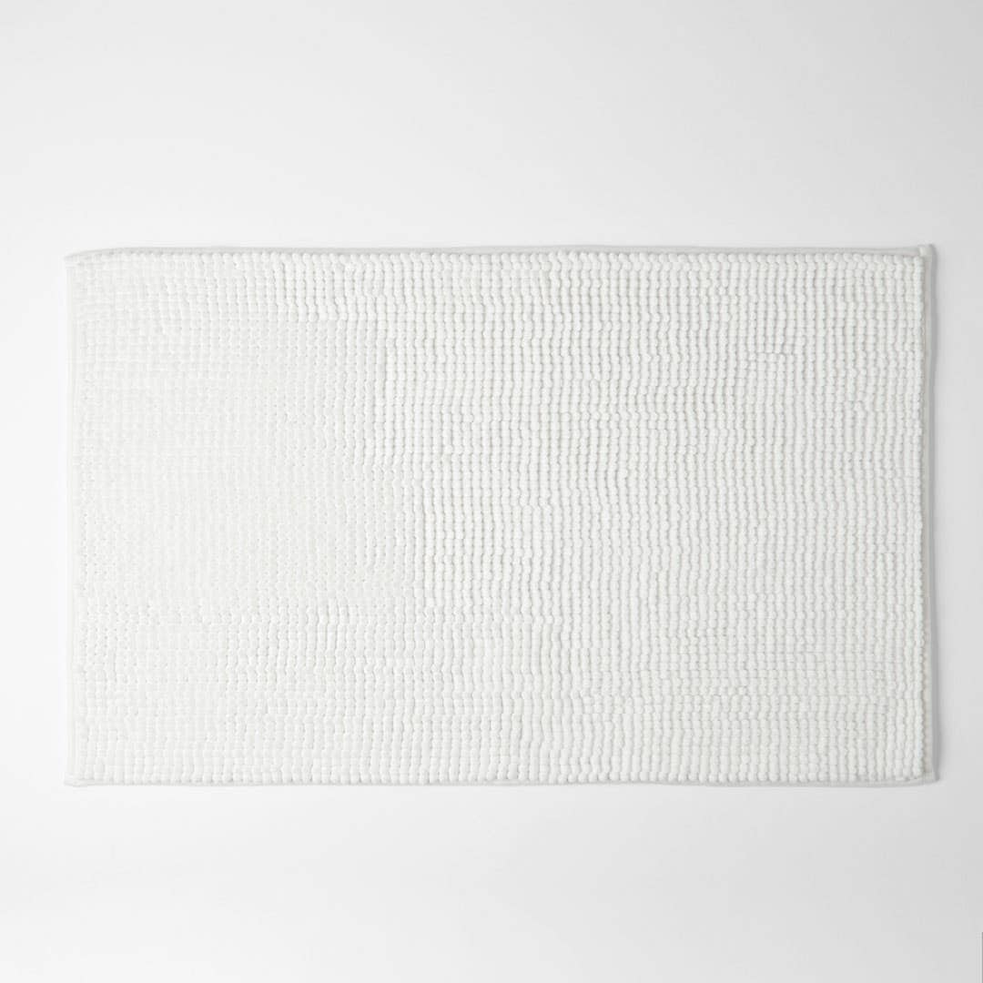 Bobble Bath Mat - White